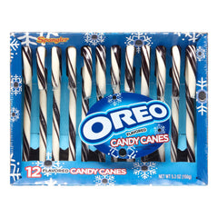 Oreo Flavored Candy Cane Box (12 counts) - 5.3oz Simple Oreo 