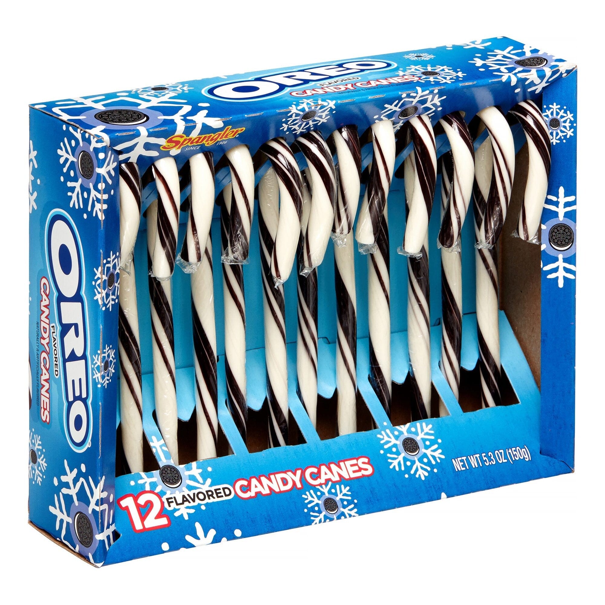Oreo Flavored Candy Cane Box (12 counts) - 5.3oz Simple Oreo 
