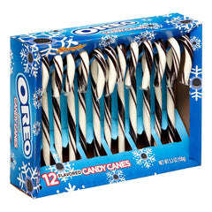 Oreo Flavored Candy Cane Box (12 counts) - 5.3oz Simple Oreo 