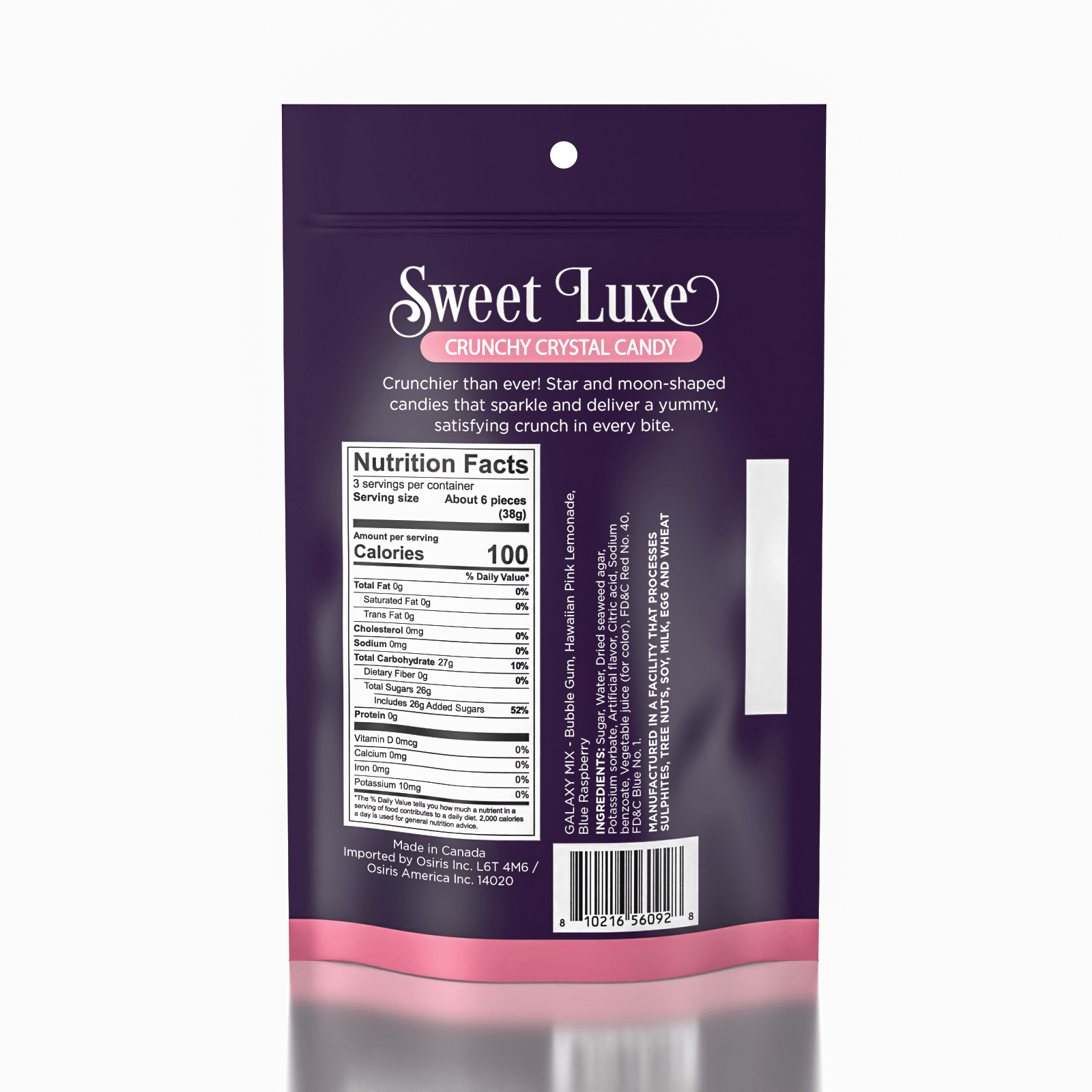 Sweet Luxe™ Extra Crunchy Crystal Candy - Galaxy Flavor Mix Simple Sweet Luxe 