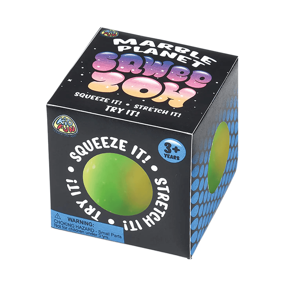 Kid Fun Marble Planet Squish Ball Stress Relief Sensory Toy (1pc) Simple Exclusive 