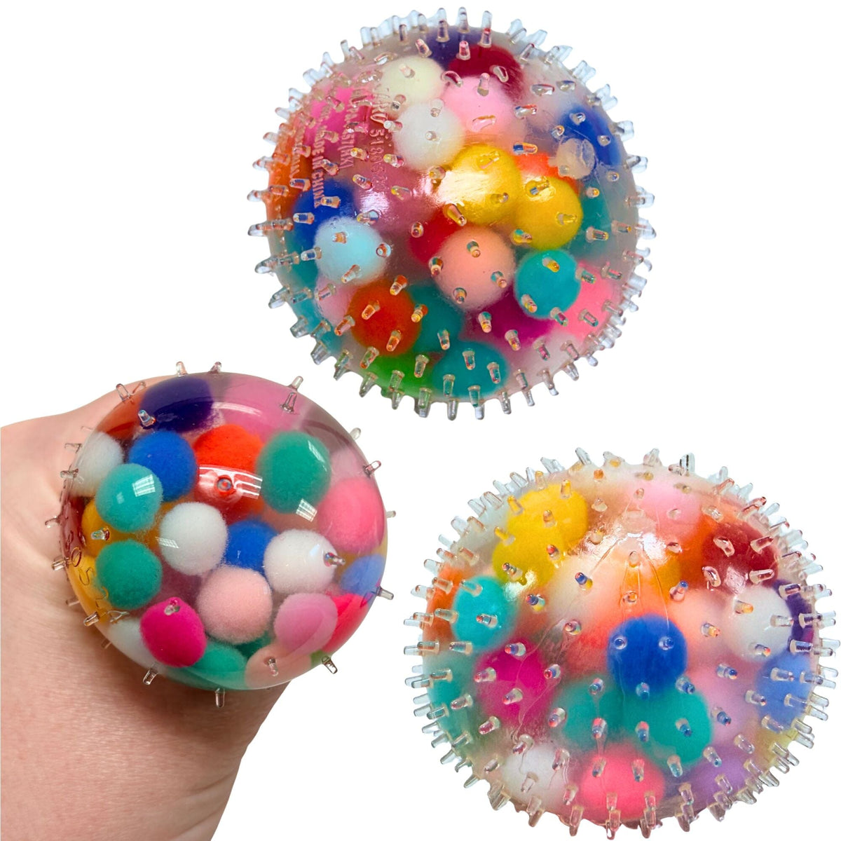 Globbie Spikey Squeeze Ball (1pc) Simple Exclusive 