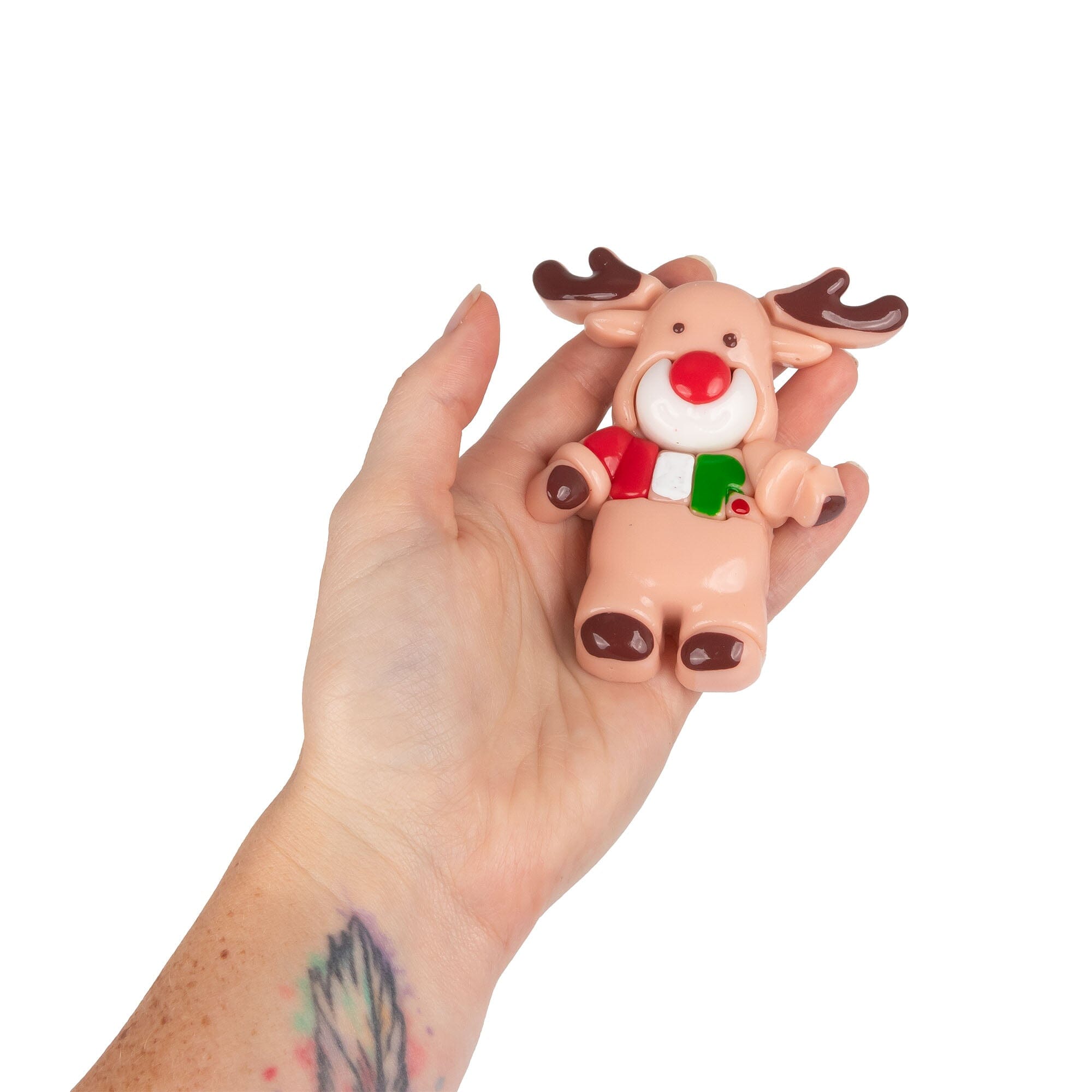 Scrunchems Sticky Squishy Reindeer Fidget Toy (1pc) Simple Scrunchems 