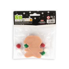 Scrunchems Sticky Squishy Gingerbread Fidget Toy (1pc) Simple Scrunchems 