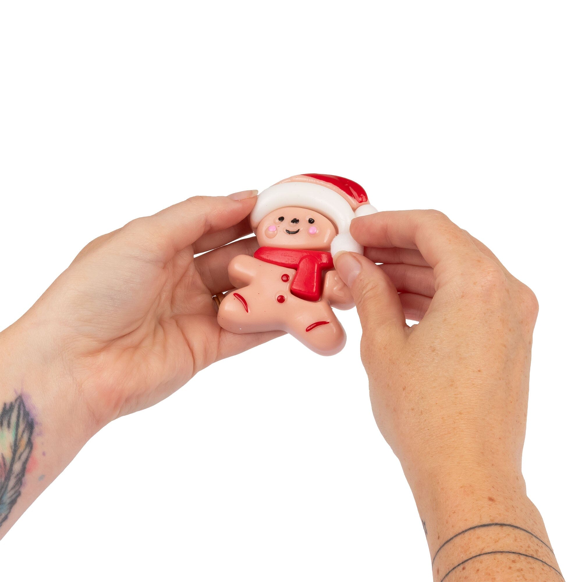 Scrunchems Sticky Squishy Gingerbread Fidget Toy (1pc) Simple Scrunchems 