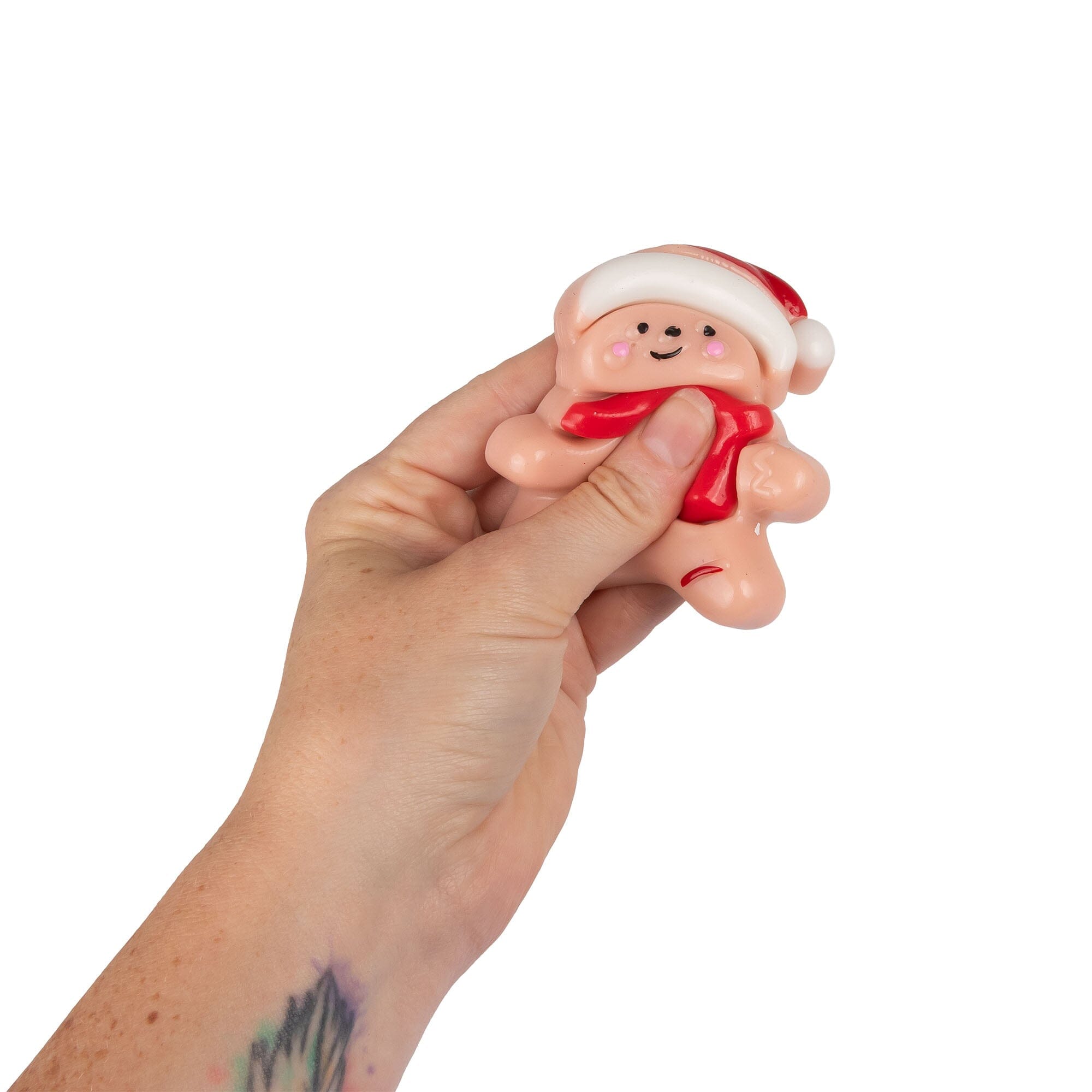 Scrunchems Sticky Squishy Gingerbread Fidget Toy (1pc) Simple Scrunchems 