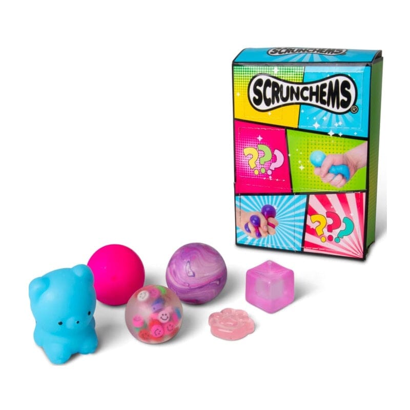 Scrunchems Surprise Box – 6 Compartment Sensory Squishy Toy Simple Scrunchems 