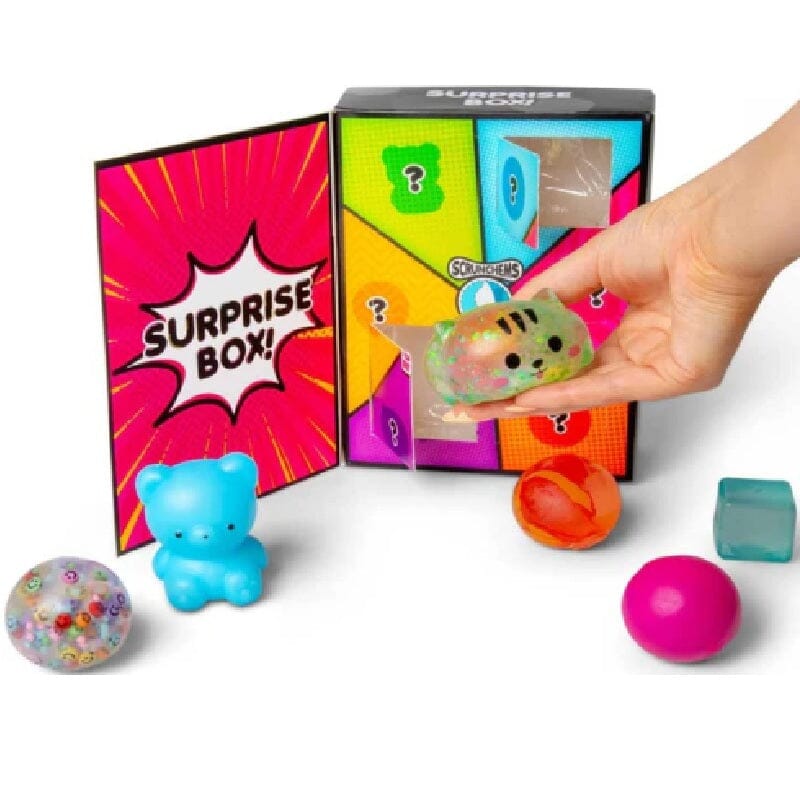 Scrunchems Surprise Box – 6 Compartment Sensory Squishy Toy Simple Scrunchems 