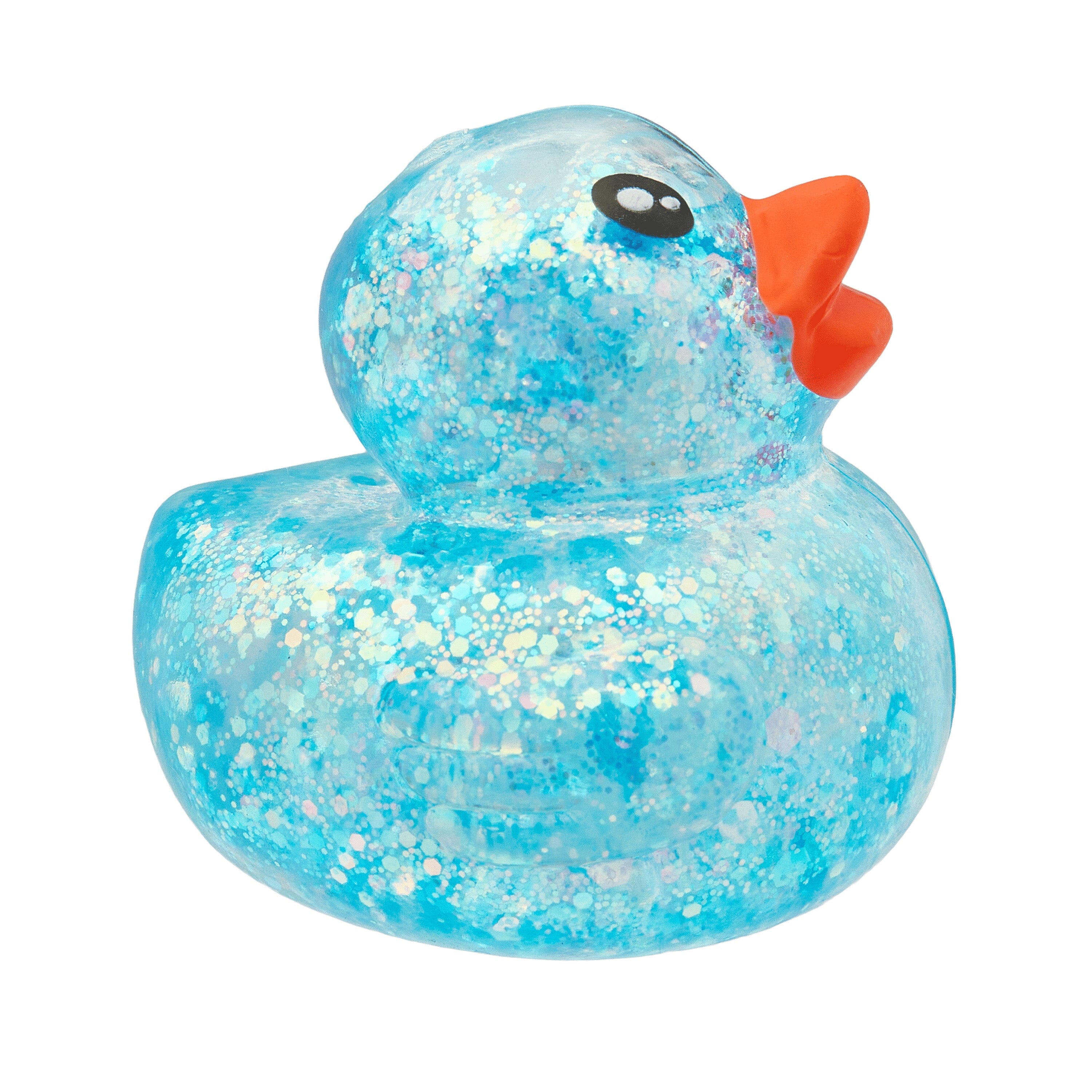 Sensory Toy Box Squishy Glitter Ducks Stress Relief Fidget Toy (4 pack) Simple Exclusive 