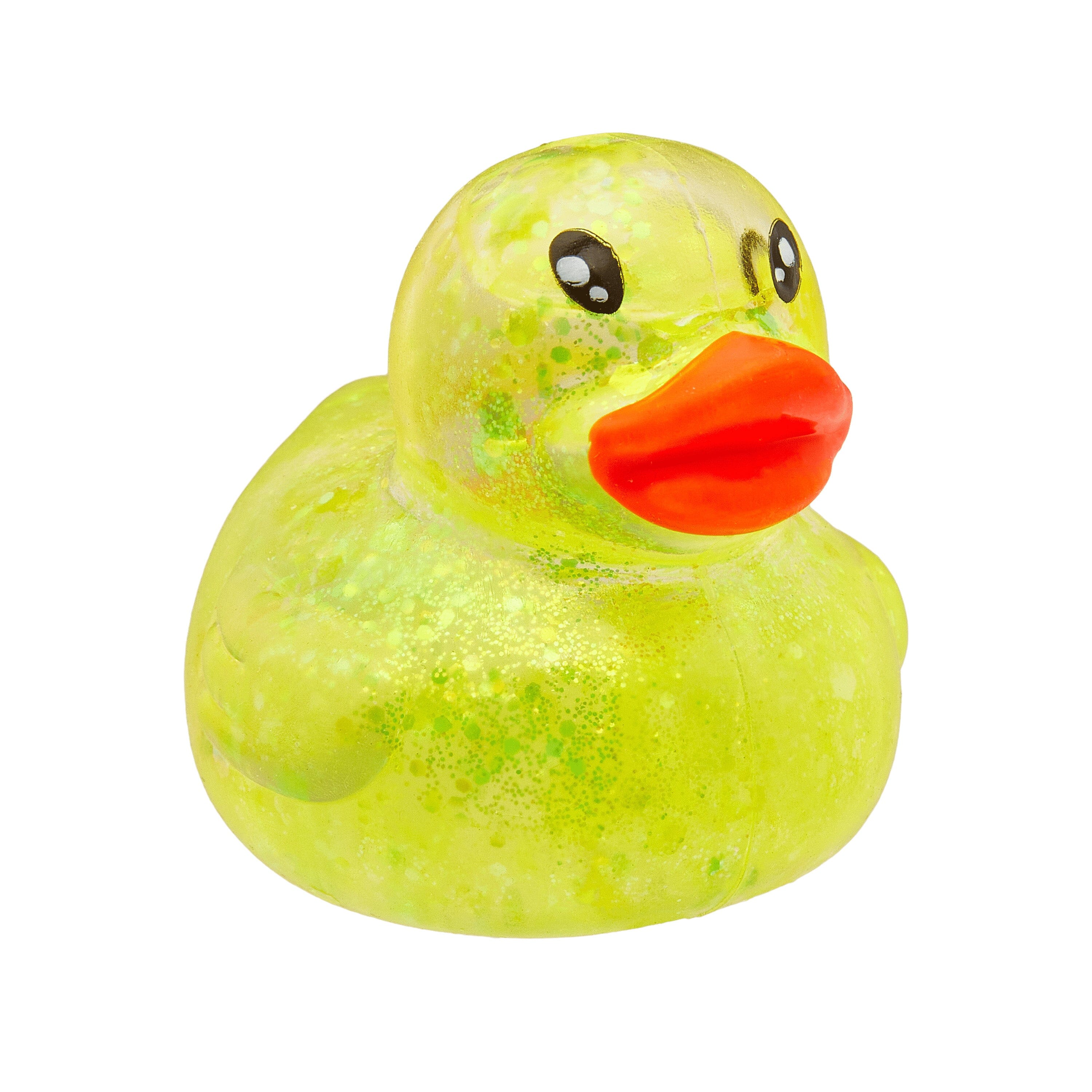 Sensory Toy Box Squishy Glitter Ducks Stress Relief Fidget Toy (4 pack) Simple Exclusive 