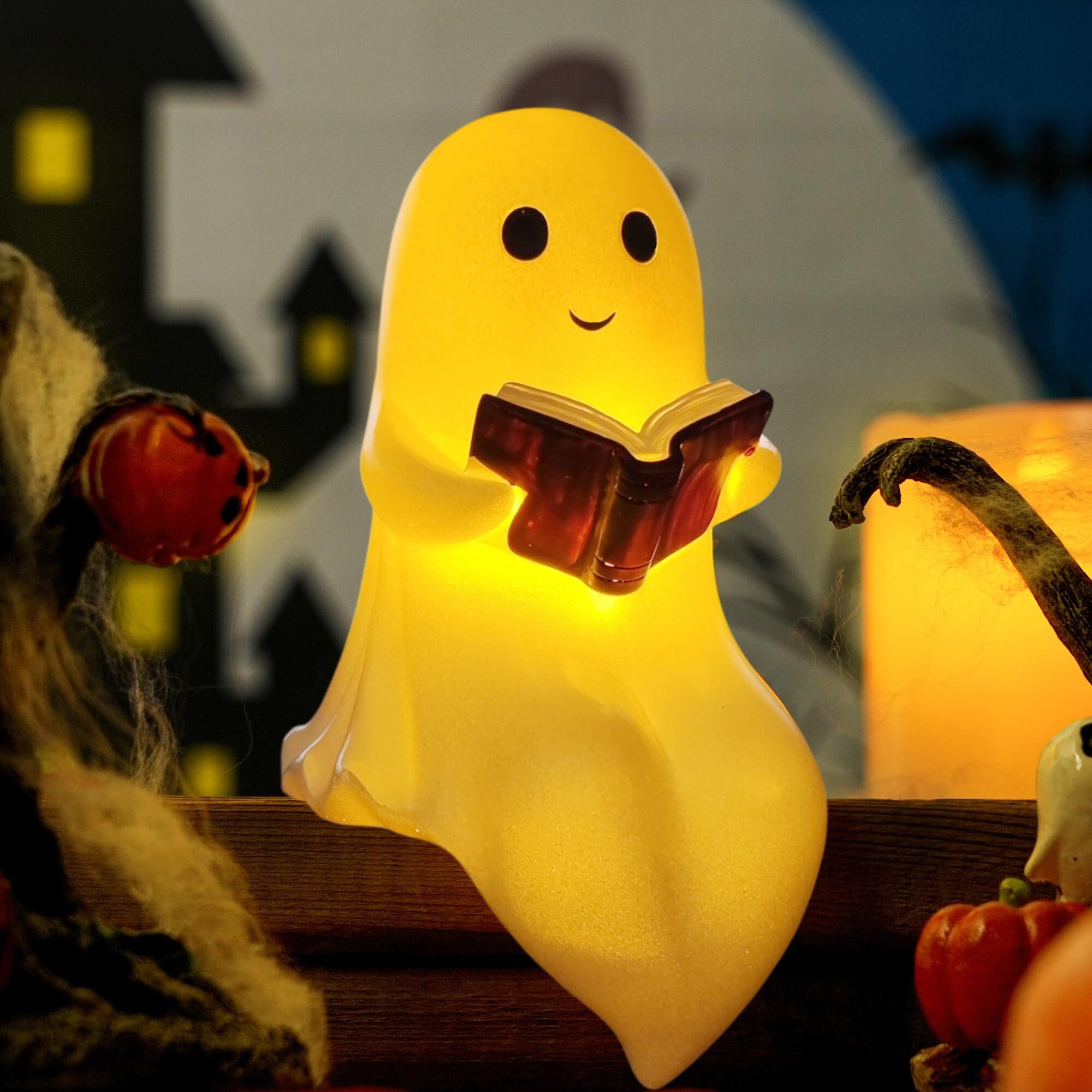 GlowingBoo Cozy Night Light and Halloween Décor Simple Exclusive 