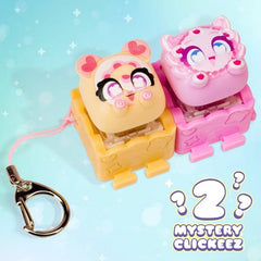 Clickeez: Series 3 Bubble Pops Keychain Fidget Toy (1pc) Ships Assorted Simple Clickeez 