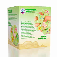 LIT Slime DIY Scented Slime Kit with Charms (1 Jar) Butterfly Wishes