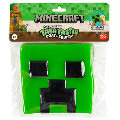 SlimyGloop x Minecraft Tabatastic Coat N' Squish Taba Squishy Fidget Toy - Green One