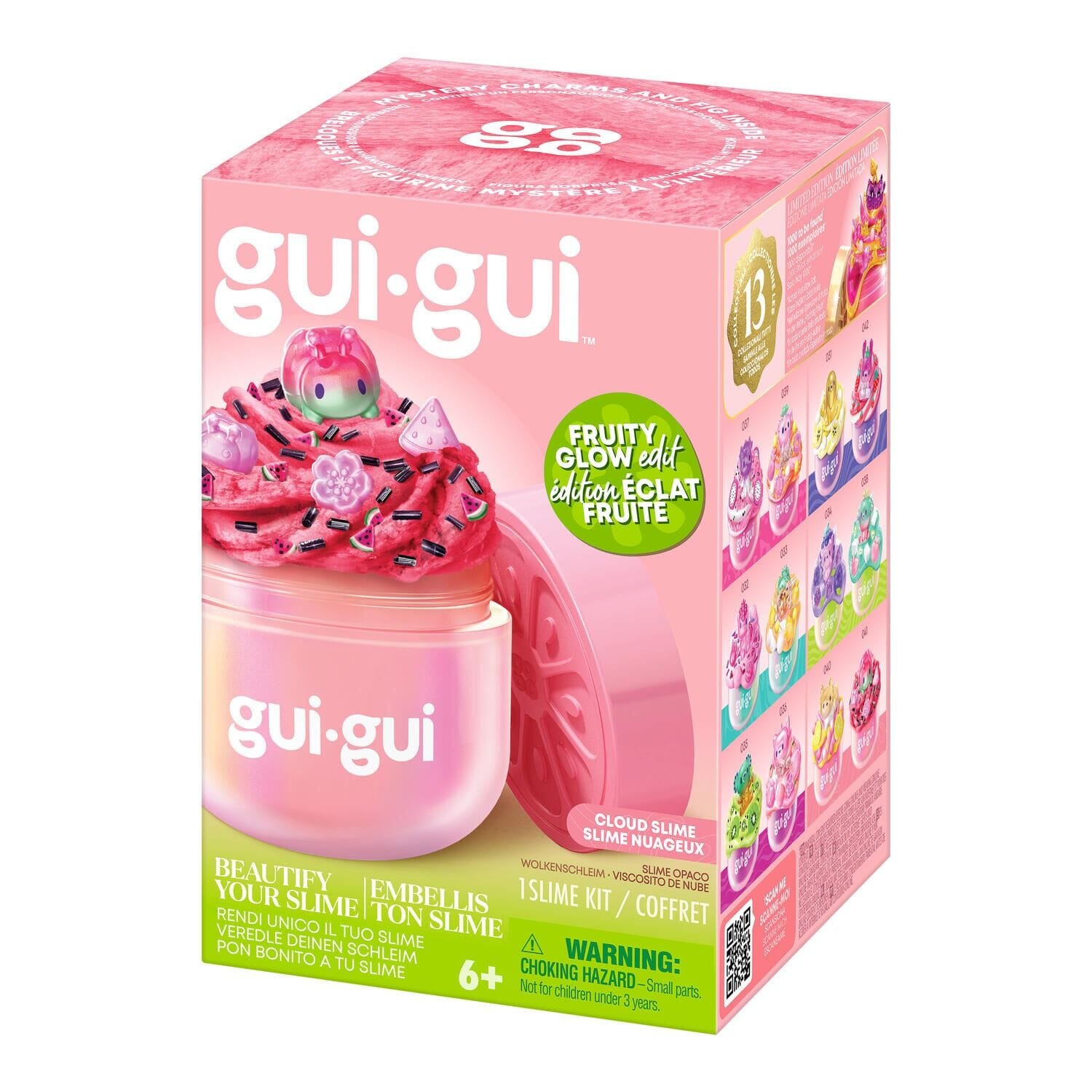 Gui Gui Slime Series 2 Fruity Glow (1 Jar) Style Ships Assorted Simple Gui Gui 