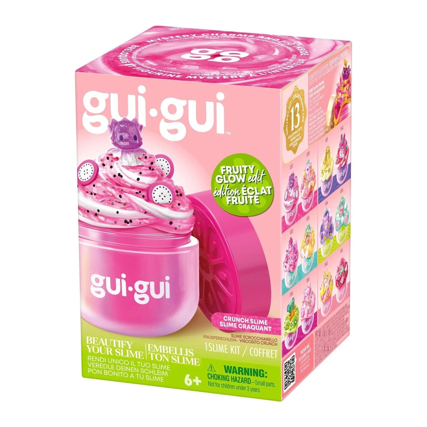 Gui Gui Slime Series 2 Fruity Glow (1 Jar) Style Ships Assorted Simple Gui Gui 