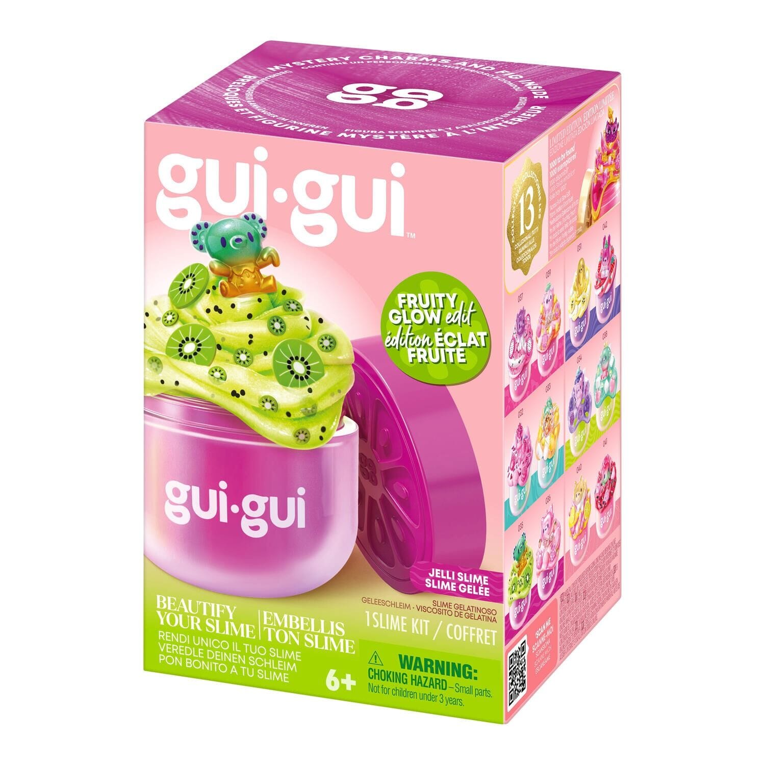 Gui Gui Slime Series 2 Fruity Glow (1 Jar) Style Ships Assorted Simple Gui Gui 