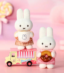 Miffy Bakery Series Plush Keychains Blind Box (1pc) – Mystery Plush Keychain Toy Simple Miffy 