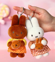 Miffy Bakery Series Plush Keychains Blind Box (1pc) – Mystery Plush Keychain Toy Simple Miffy 