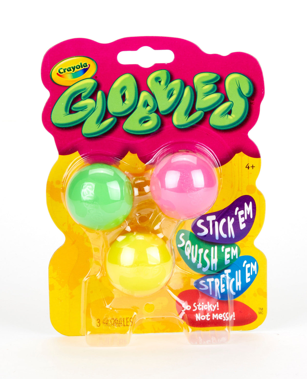 Crayola Globbles Squishy Fidget Toy (3 Pack) Simple Crayola 