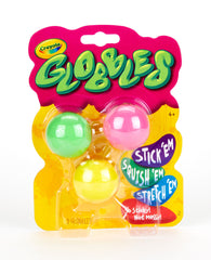 Crayola Globbles Squishy Fidget Toy (3 Pack) Simple Crayola 