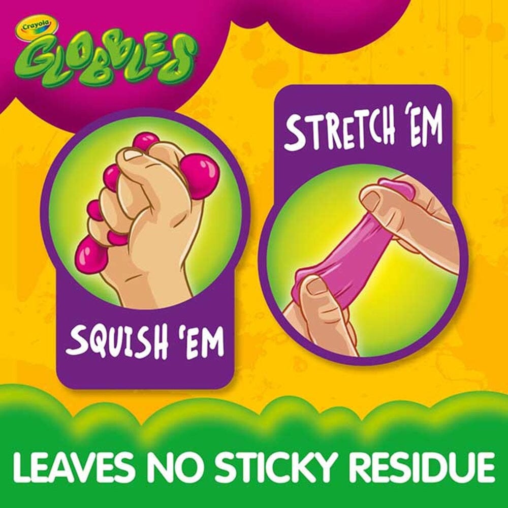 Crayola Globbles Squishy Fidget Toy (3 Pack) Simple Crayola 