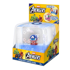 Marvel Avengers Stretchy Liquid Cube Fidget toy (1pc) Ships Assorted Simple Exclusive 