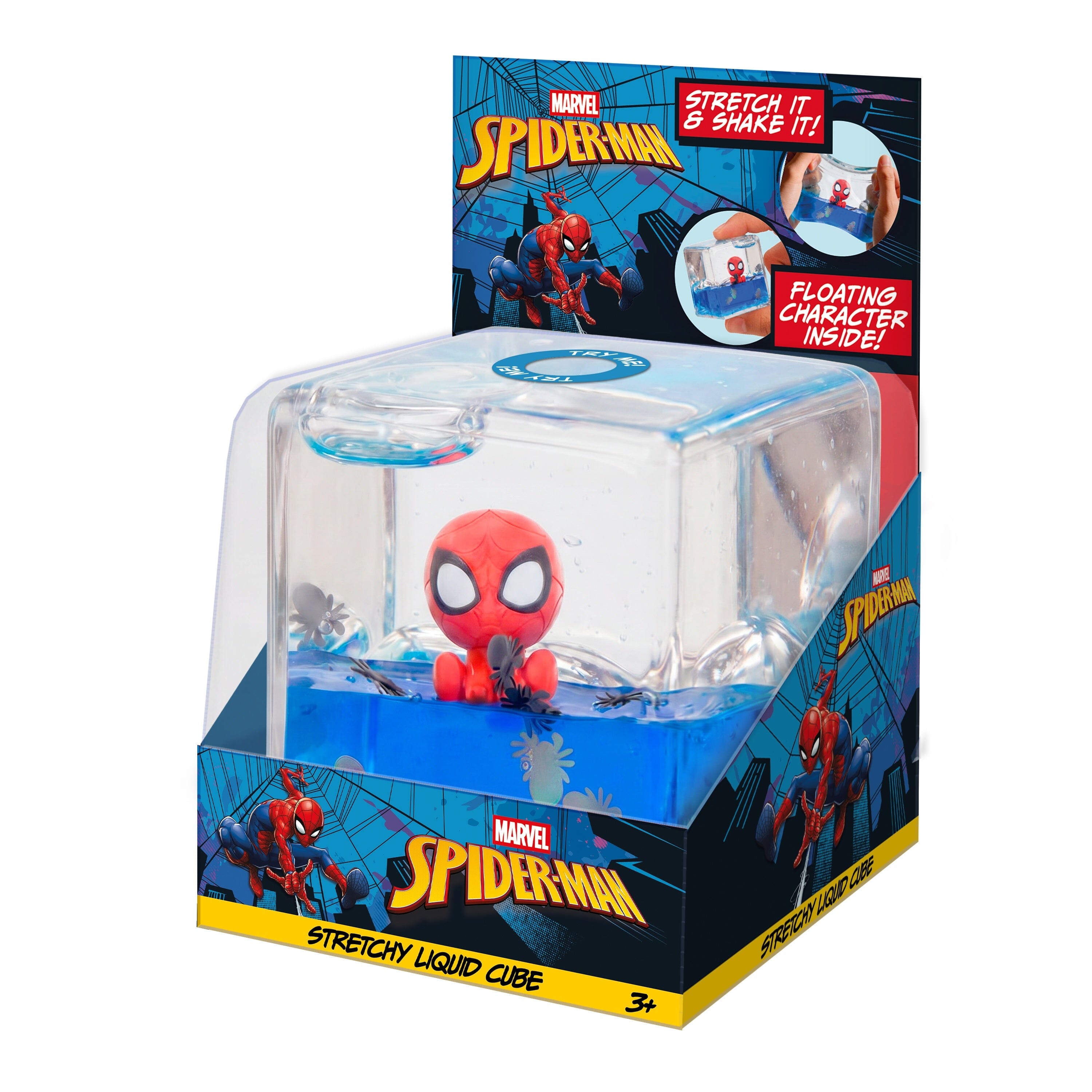 Marvel Avengers Stretchy Liquid Cube Fidget toy (1pc) Ships Assorted Simple Exclusive 