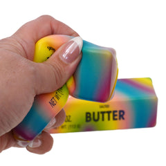 Rainbow Butter Foam Slow-Rise Squishy 5.5" Fidget Toy (1pc) Simple Exclusive 