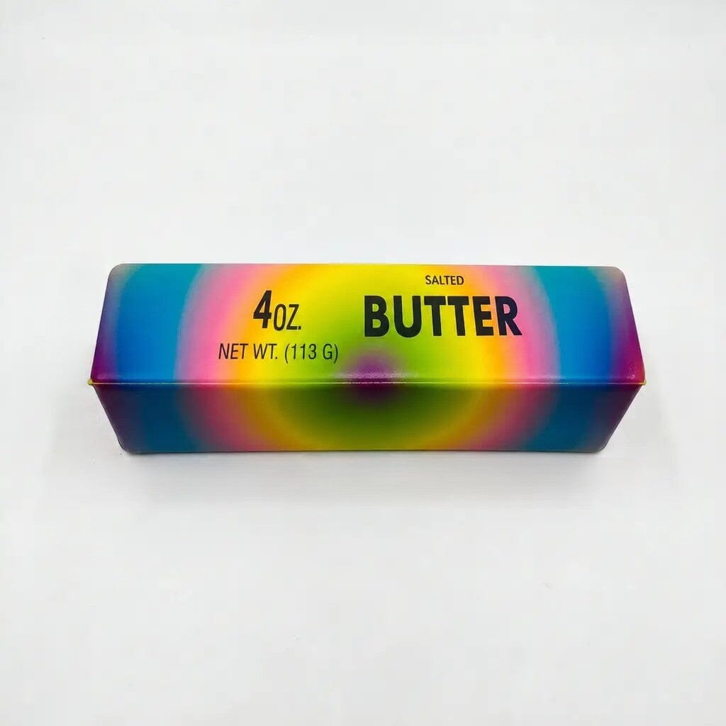 Rainbow Butter Foam Slow-Rise Squishy 5.5" Fidget Toy (1pc) Simple Exclusive 