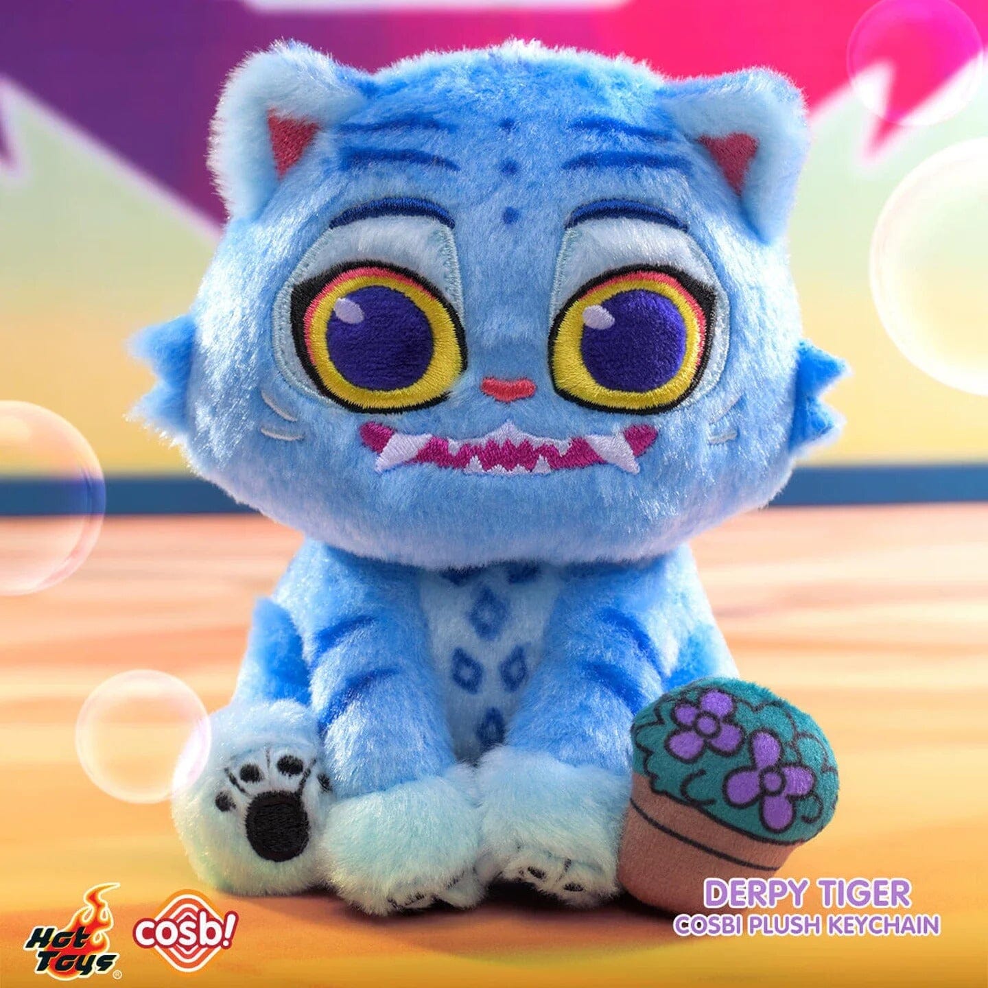 Hot Toys Cosbi - KPop Demon Hunters Plush Keychain Blind Box (1pc) Simple One Piece 