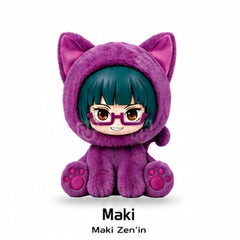 EAKI x Jujutsu Kaisen Sitting Cat Party Plush Pendant Blind Box (1pc) Simple EAKI 