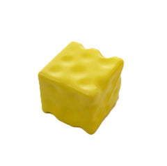 Cheese Cube Slow-Rise Squishy 2.5" Fidget Toy (1pc) Simple Exclusive 