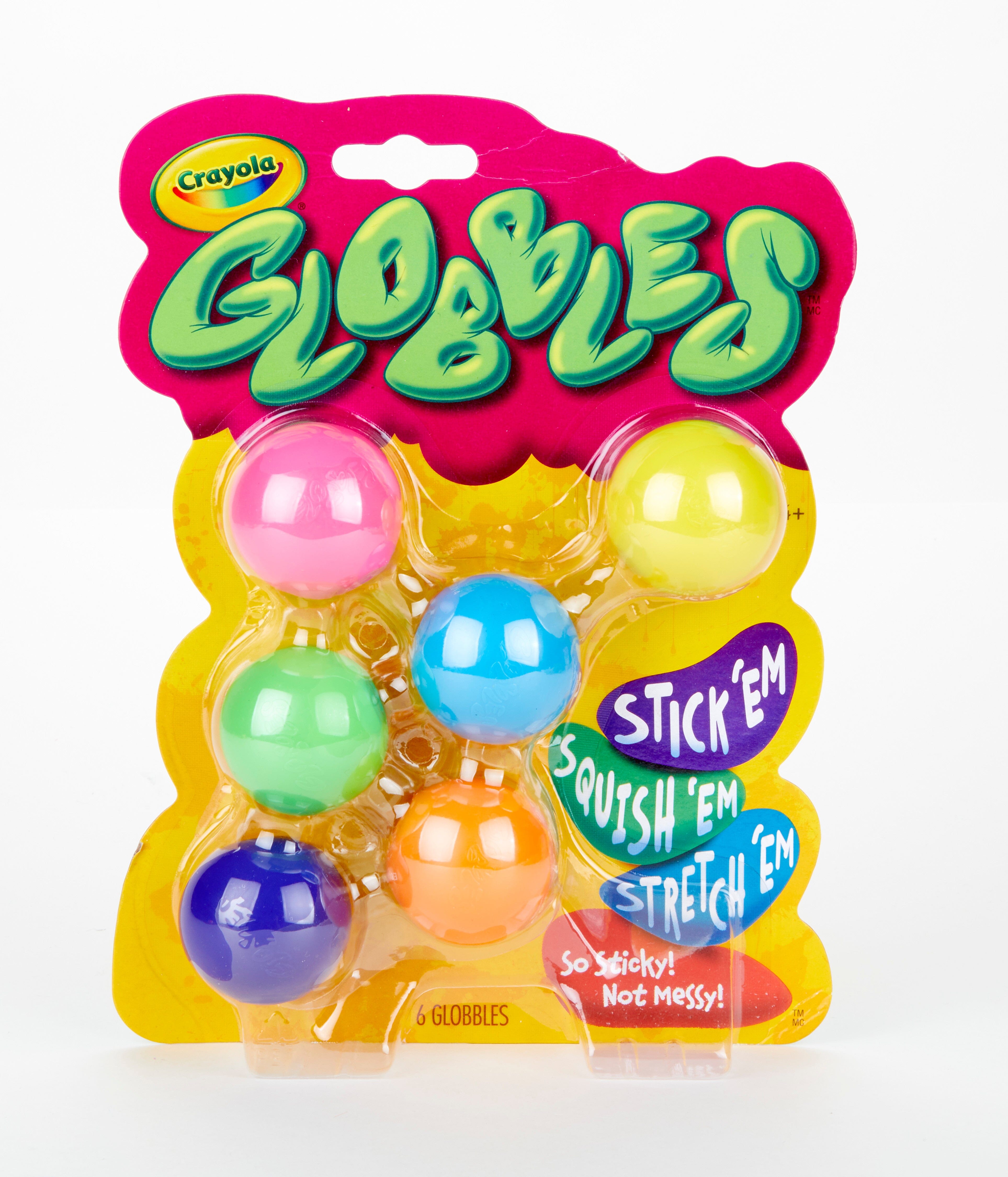 Crayola Globbles Squishy Fidget Toy - Pack of 6 Simple Crayola 