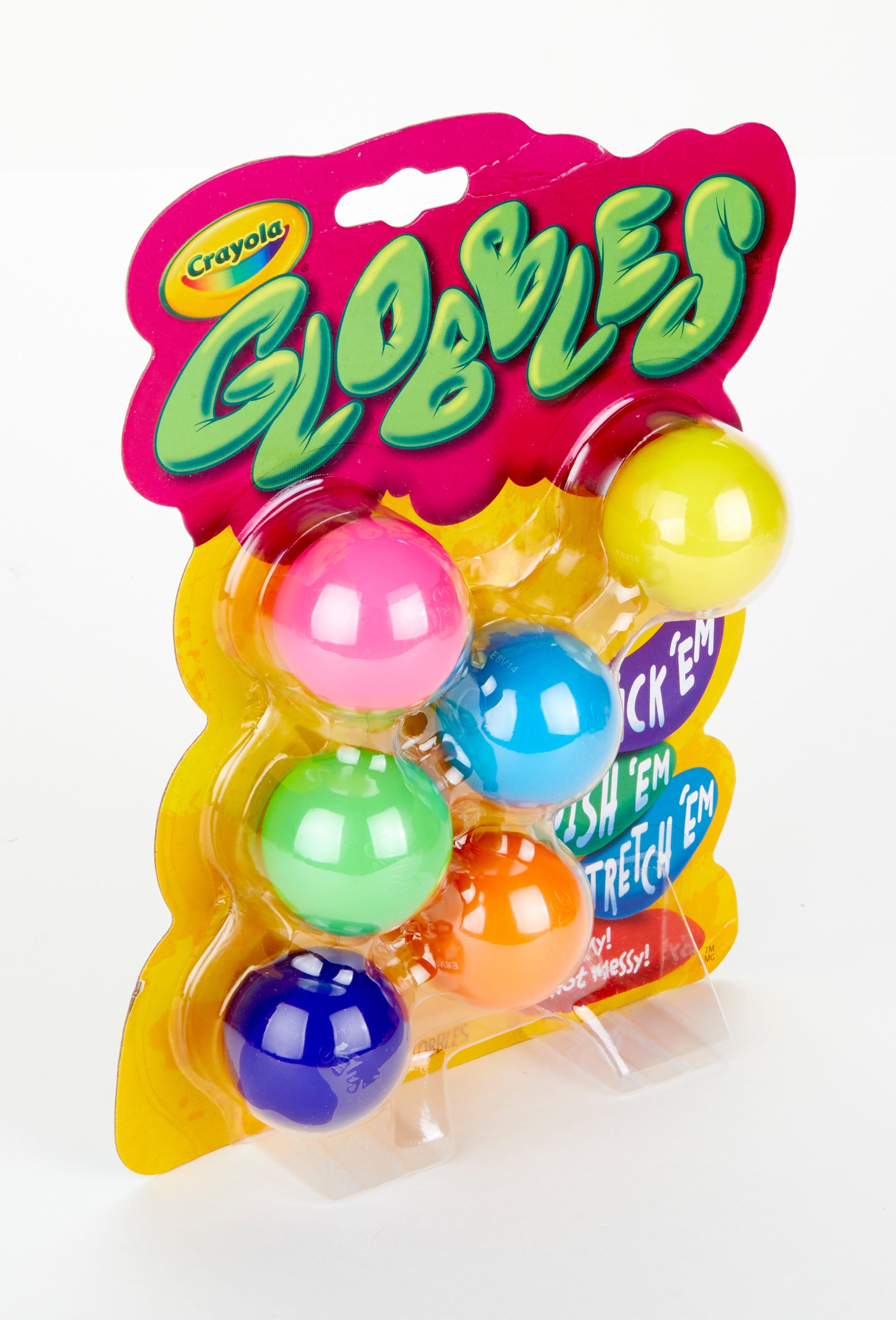 Crayola Globbles Squishy Fidget Toy - Pack of 6 Simple Crayola 