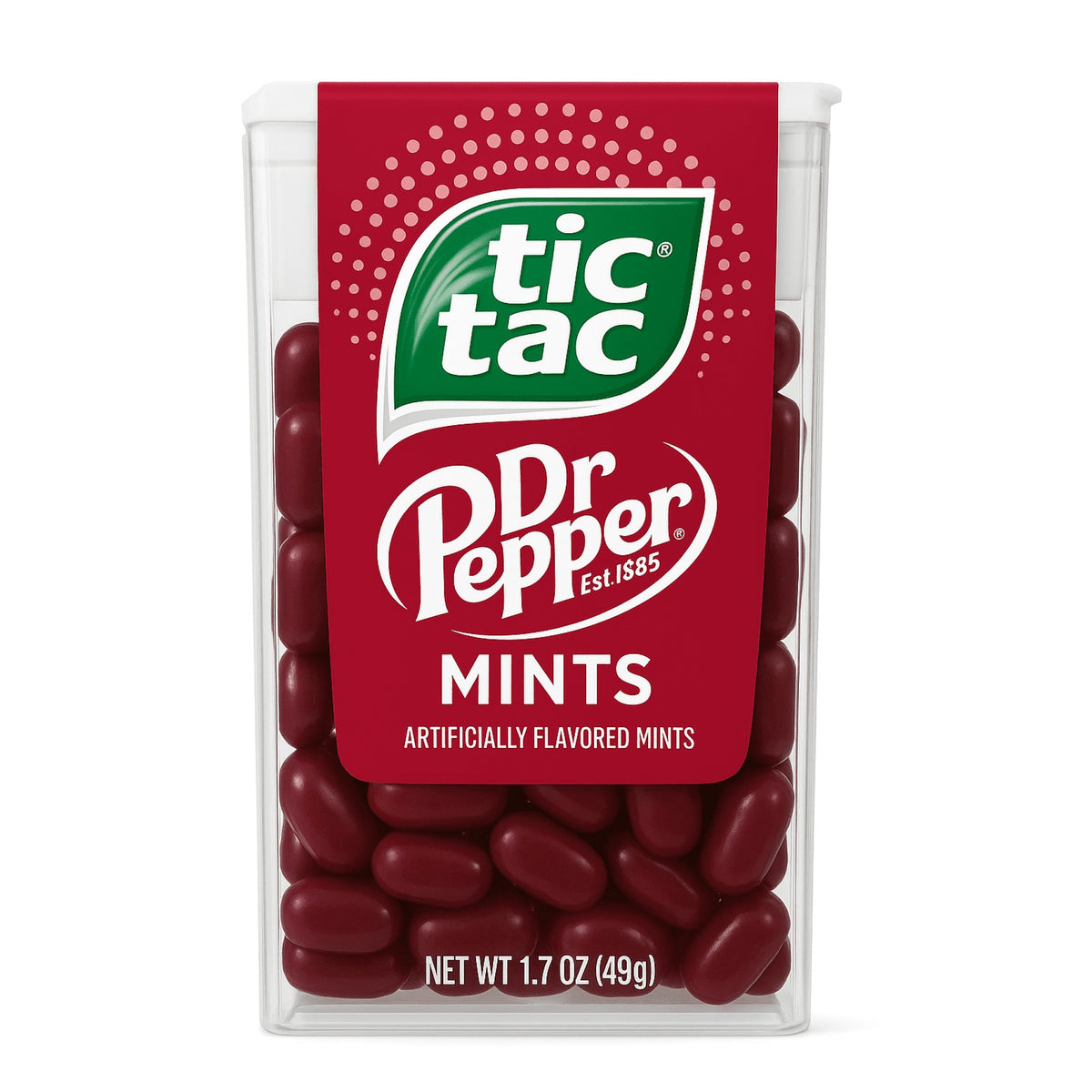 Tic Tac Dr. Pepper Mints (1.7 oz) - Limited Edition