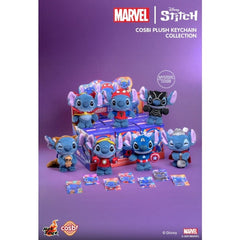Hot Toys: Marvel x Stitch Cosplay Cosbi Plush Keychain Collection Blind Box (1pc)