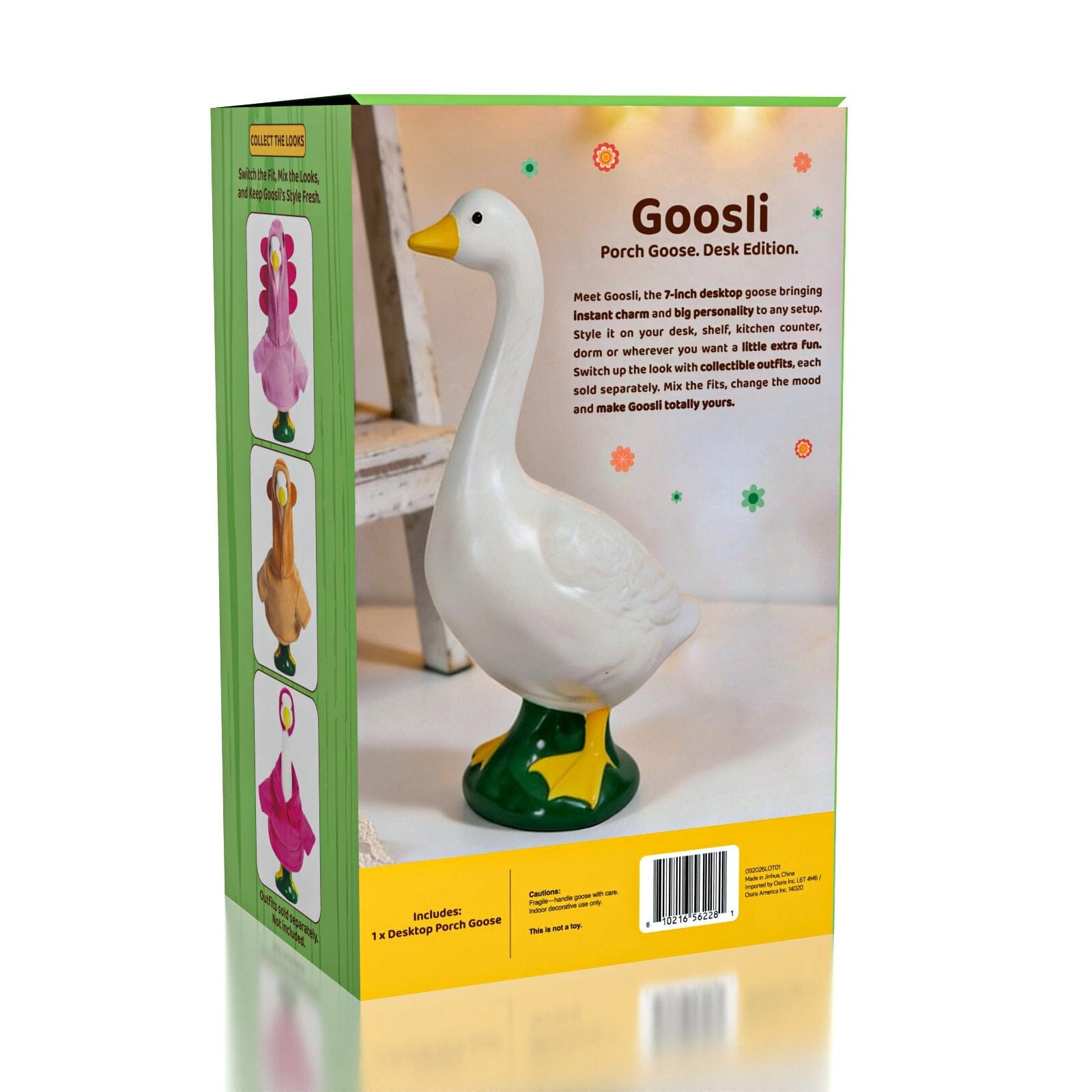Goosli 7" Desktop Porch Goose (1pc) Simple Exclusive 