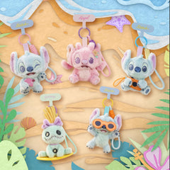 52TOYS x Disney: Stitch Aloha Hawaii Series Plush Keychain Blind Box (1pc)