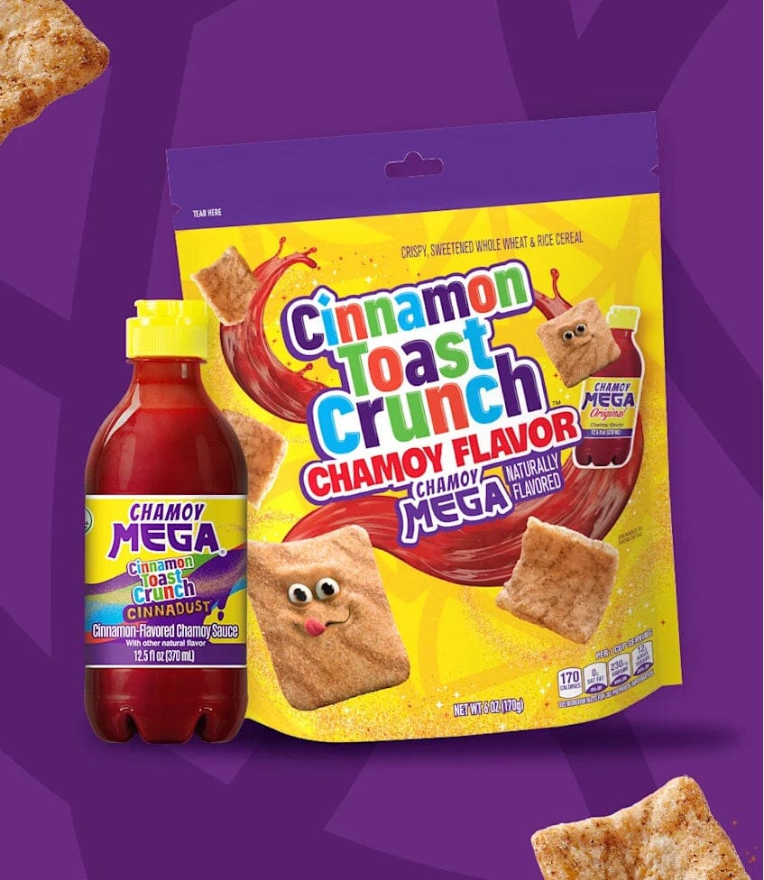 Cinnamon Toast Crunch Chamoy Mega Flavored Cereal 6 oz — Limited Edition Simple Cinnamon Toast Crunch 