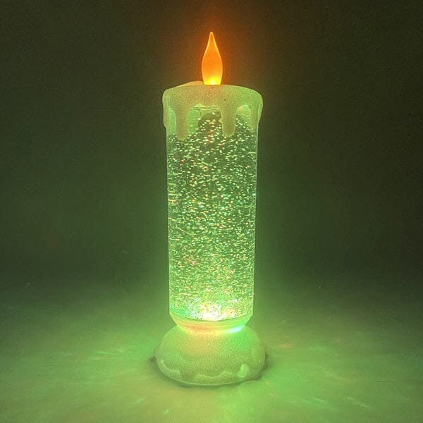 Festive Nights: LED Glitter Candle & LED Glitter Angel Simple magazineracksdirect 