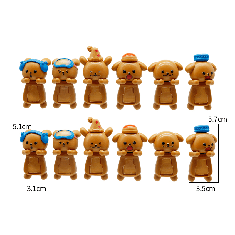 Dog Huggers: The Phone Hugging Animals Series 4 Collectable Figurine Blind Bag (1pc) Simple Exclusive 