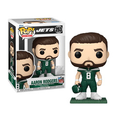 Funko Pop! NFL New York Jets - Aaron Rodgers Vinyl Figure Simple magazineracksdirect 