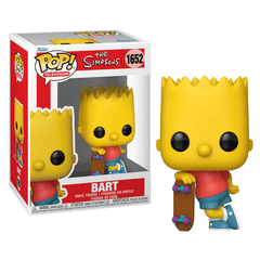 Funko Pop! TV: The Simpsons Bart with Skateboard Figure Simple Funko 