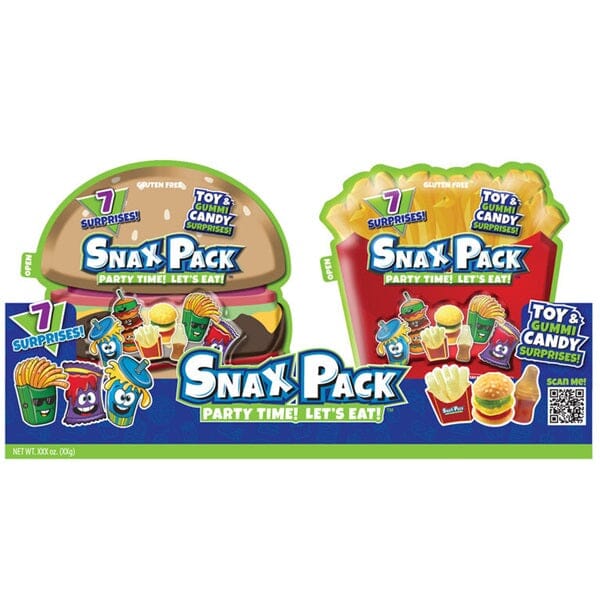 Snax Pack Candy Toy with Gummy Surprises