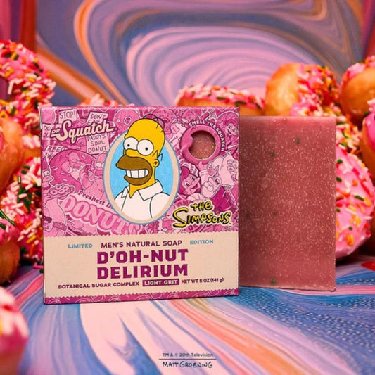 Dr. Squatch® D'oh-Nut Delirium Bar Soap For Men Simple Dr. Squatch 