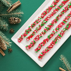 Nerds Rope Christmas Candy - .92oz Simple Nerds 