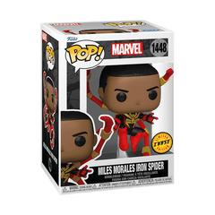 Funko Pop! Marvel: Spider-Man - Miles Morales Iron Spider with Chase (Styles May Vary) Simple Funko 