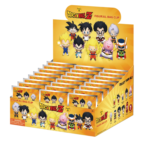 3D Anime: Dragon Ball Z Foam Blind Bag Clip Series 6 (1pc) Simple Dragon Ball Z 