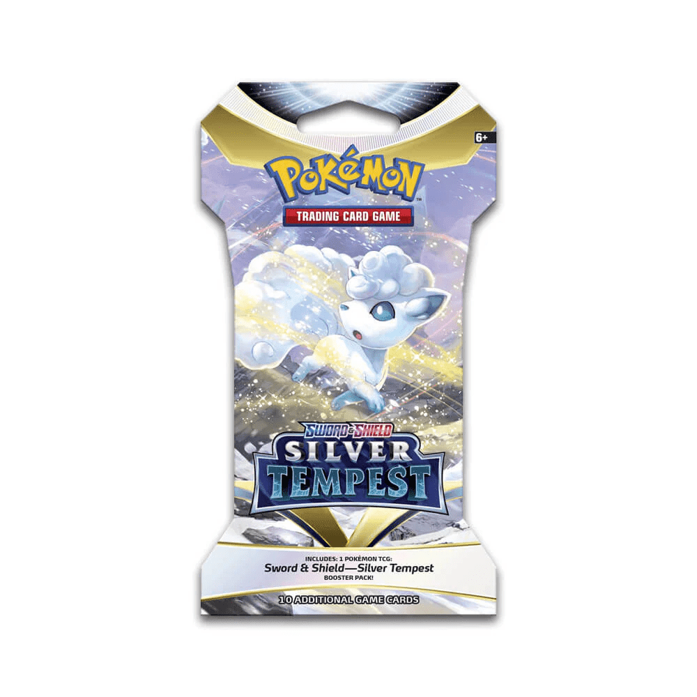 Pokémon TCG: Sword & Shield Silver Tempest Sleeved Booster Pack Simple Pokémon 